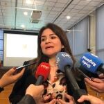 La consejera de Educación y Cultura, Esperanza Moreno