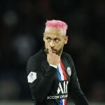 Neymar durante un partido reciente con el Paris Saint Germain