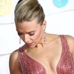 Scarlett Johansson, en los premios Bafta Film, en Londres. Joel C Ryan/Invision/AP
