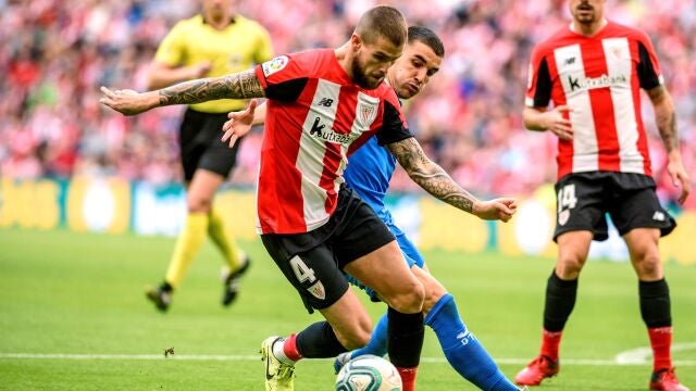 Iñigo Martínez con el Athletic. EFE/Javier Zorrilla