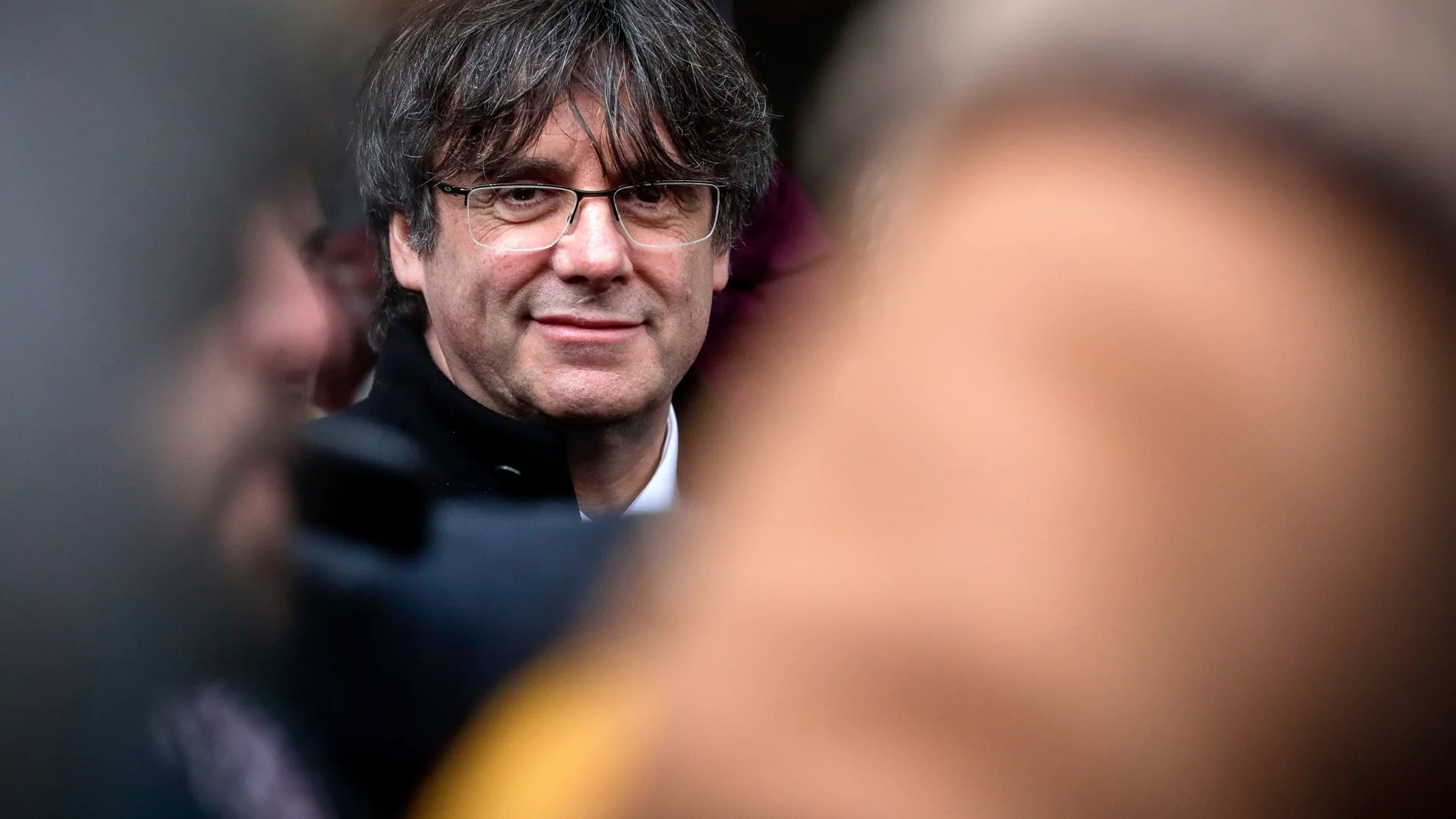 Former Catalan leader at the Chamber of Commerce in Brussels
