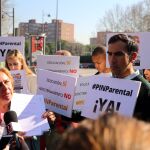 Hazte Oir ofreció información a los padres que se acercaron a ellos.