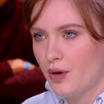 Mila Orriols en una aparición televisiva el martes