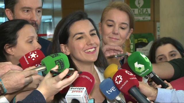 La portavoz de Vox en la Asamblea de Madrid, Rocío Monasterio.