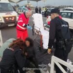 Accidente de patinete en Sevilla
