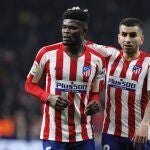 GRAF7241. MADRID, 08/02/2020.- Thomas Partey con el Atlético de Madrid. EFE/Víctor Lerena