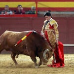 Garrido cortó la única oreja de la tarde.