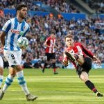Ibai Gómez con el Athletic.