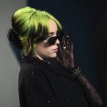 Billie Eilish en su llegada a la gala de los Oscars 2020