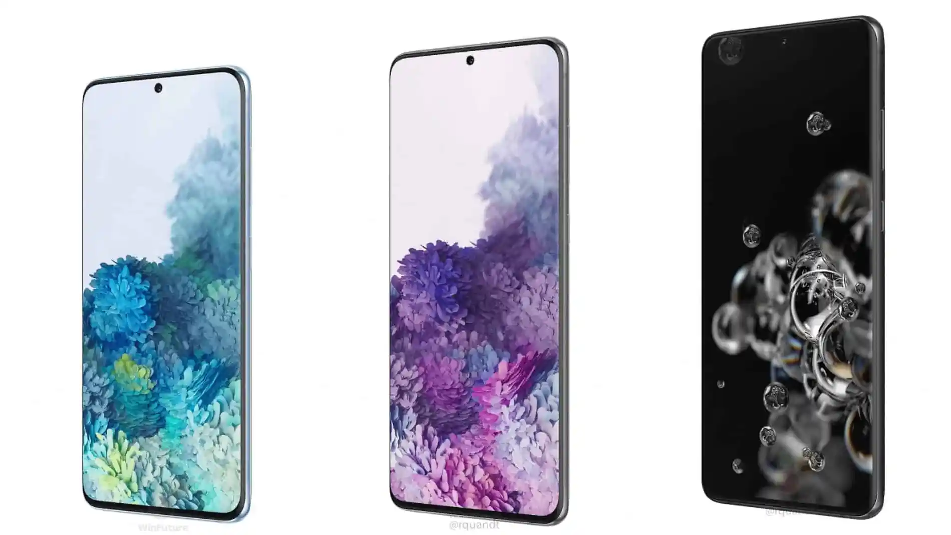 El gigante coreano ha presentado tres versiones distintas del S20