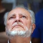 ANDALUCÍA. COR02. CÓRDOBA, 25/05/2016 .El ex coordinador federal de IU y fundador del Frente Cívico "Somos Mayoría", Julio Anguita, ha dicho hoy en Córdoba que España está en "una situación de postración extrema", cercano "a la quiebra", a pesar de que quieran "ocultarlo", y "sin perspectiva alguna". EFE/Rafa Alcaide