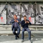 Giuseppe Grezzi y Josep Enric García Alemany, en la presentación de la campaña de la nueva EMT