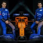 Lando Norris y Carlos Sainz, con el nuevo McLaren
