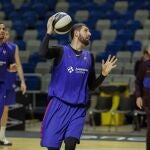 Nikola Mirotic, en la Copa de Rey de Málaga