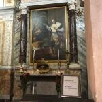Reliquia de San Valentín.