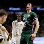 Rubén Guerrero, pívot de Unicaja, en la semifinal ante Morabanc Andorra
