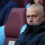 16 February 2020, England, Birmingham: Tottenham Hotspur manager Jose Mourinho is pictured on the bench before the English Premier League soccer match between Aston Villa and Tottenham Hotspur at Villa Park. Photo: Nick Potts/PA Wire/dpa16/02/2020 ONLY FOR USE IN SPAIN