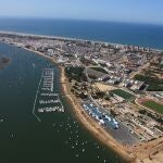 Vista aérea de Punta Umbria