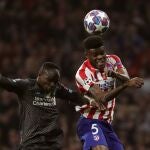 GRAF2480. MADRID, 18/02/2020.- Thomas Partey con el Atlético de Madrid frente al Liverpool. EFE/ Juanjo Martín