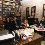 Momento de la presentación del cuarto número de la revista "El Fuego" en Valladolid