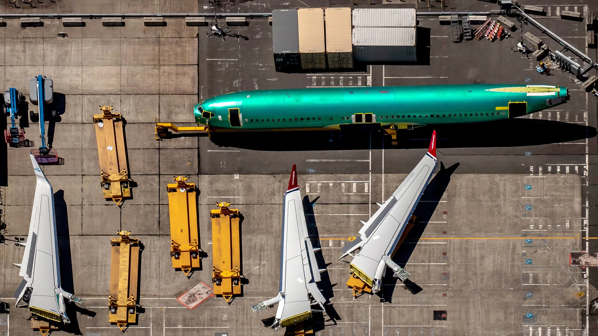 Debris found in wing fuel tanks of undelivered Boeing 737 Max passenger planes