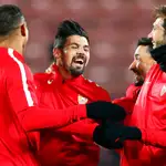 Nolito con el Sevilla.