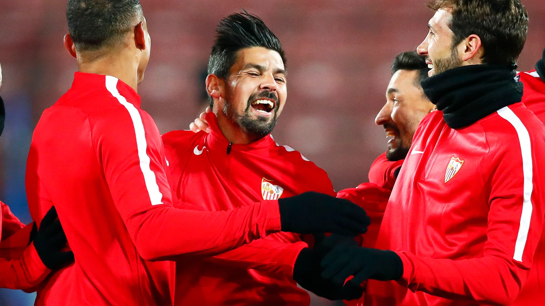 Sevilla FC training