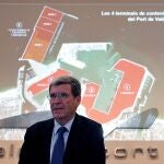 El presidente de la Autoridad Portuaria de Valencia, Aurelio Martínez