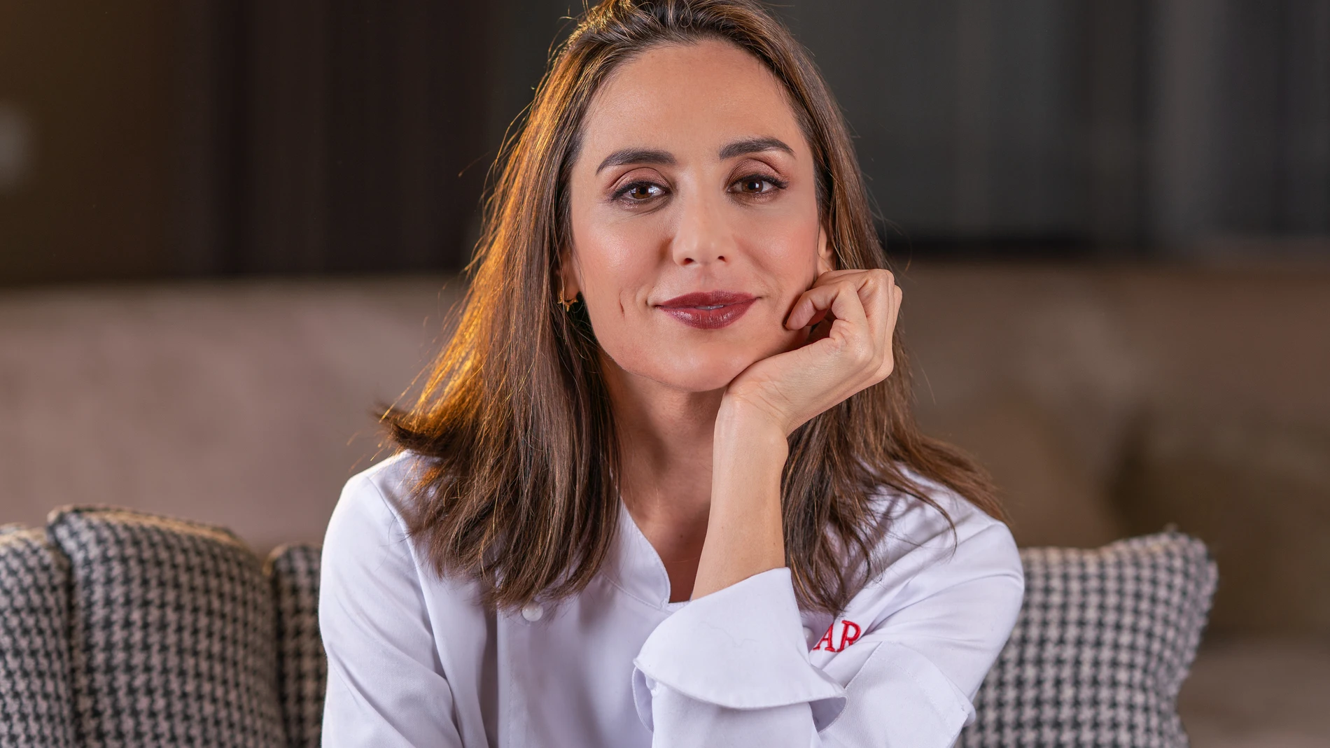 Tamara Falcó después de ganar el concurso Masterchef Celebrity