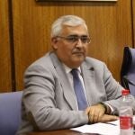 El diputado del PSOE-A y ex consejero de Economía y Hacienda Antonio Ramírez de Arellano comparece en la comisión de Investigación de la Faffe el 8 de noviembre de 2019