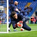 Kepa con el Chelsea.