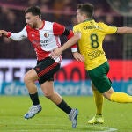 Orkun Kökcü con el Feyenoord.