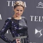 LA MODLA PRESENTADORA MONICA HOYOS DURANTE LOS PREMIOS T DE TELVA MODA 2013