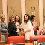 Comparecencia de la ministra Irene Montero para presentar las líneas básicas de su departamento .