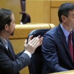 Pedro Sánchez y Pablo Iglesias