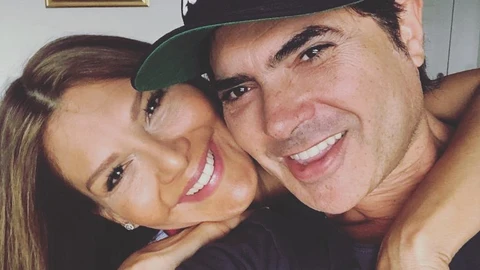 Ivonne Reyes y el actor de telenovelas Gabriel Fernández