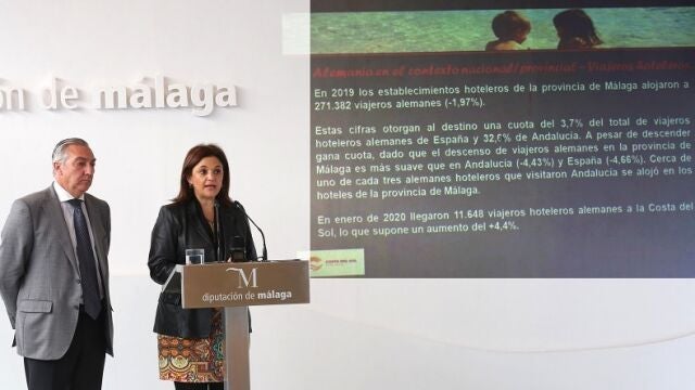 La consejera delegada de Turismo Costa del Sol, Margarita del Cid