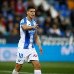 Guido Carrillo con el Leganés.