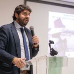 El presidente regional, Fernando López Miras, hoy