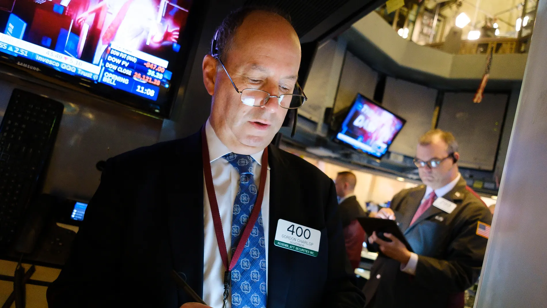 New York Stock Exchange Coronaviurus reaction