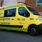 Una ambulancia del Sacyl se trasladó al lugar de los hechos