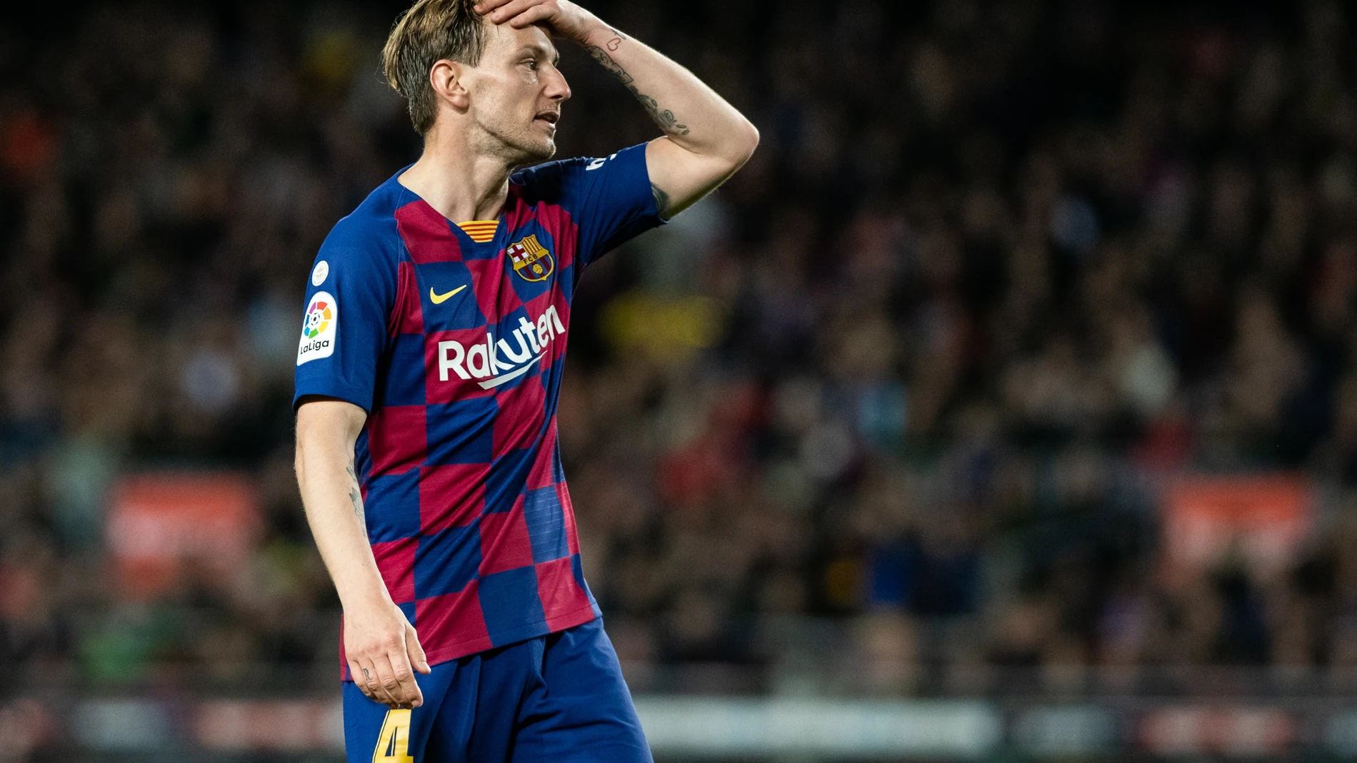 Soccer: LA liga - CF Barcelona v Real Sociedad