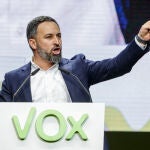 El presidente de Vox, Santiago Abascal