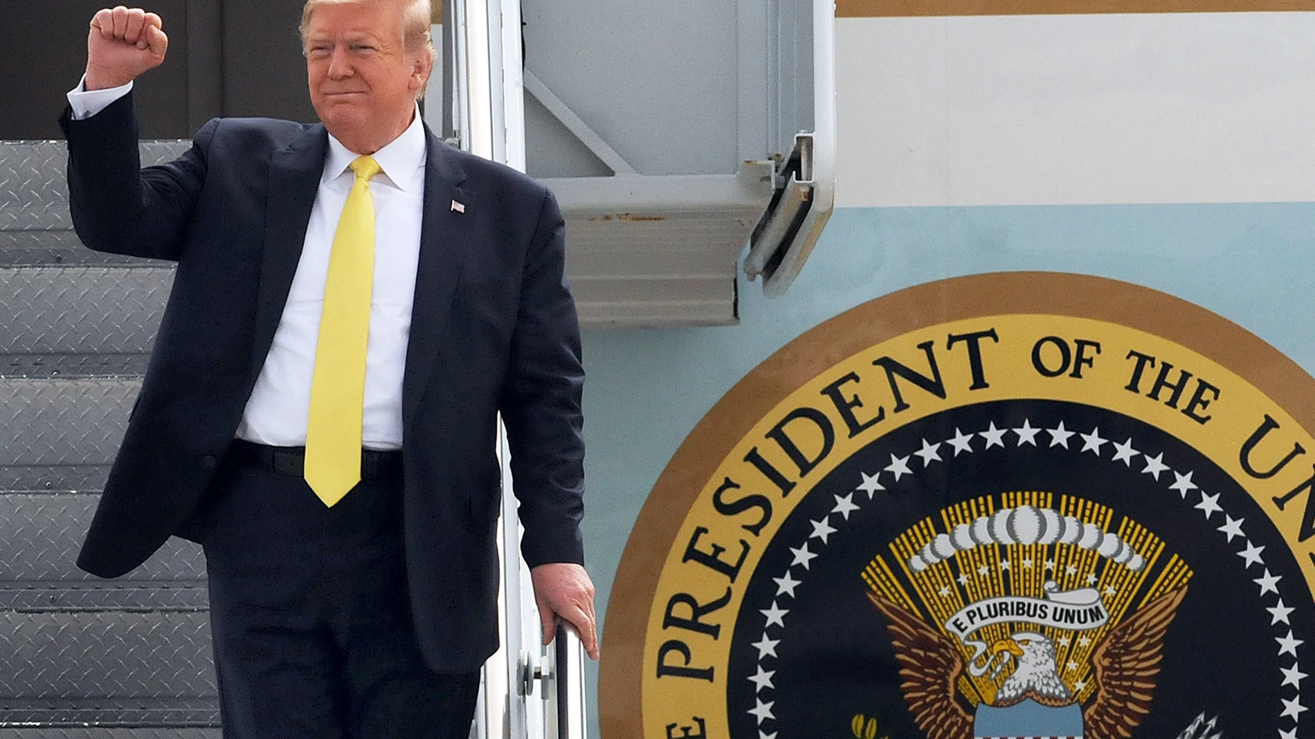 US President Donald Trump in Florida