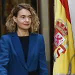 La presidenta del Congreso, Meritxell Batet, en el Congreso de los Diputados