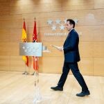 El vicepresidente de la Comunidad de Madrid, Ignacio Aguado