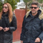 Toño Sanchis y Lorena Romero por las calles de Madrid 20/01/2017