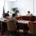 El presidente del Gobierno, Pedro Sánchez, preside el Consejo de Ministros extraordinario para aprobar medidas para contener el coronavirusMONCLOA14/03/2020