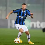 Diego Godín con el Inter de Milán.