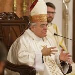 El obispo de Córdoba, Monseñor Demetrio Fernández